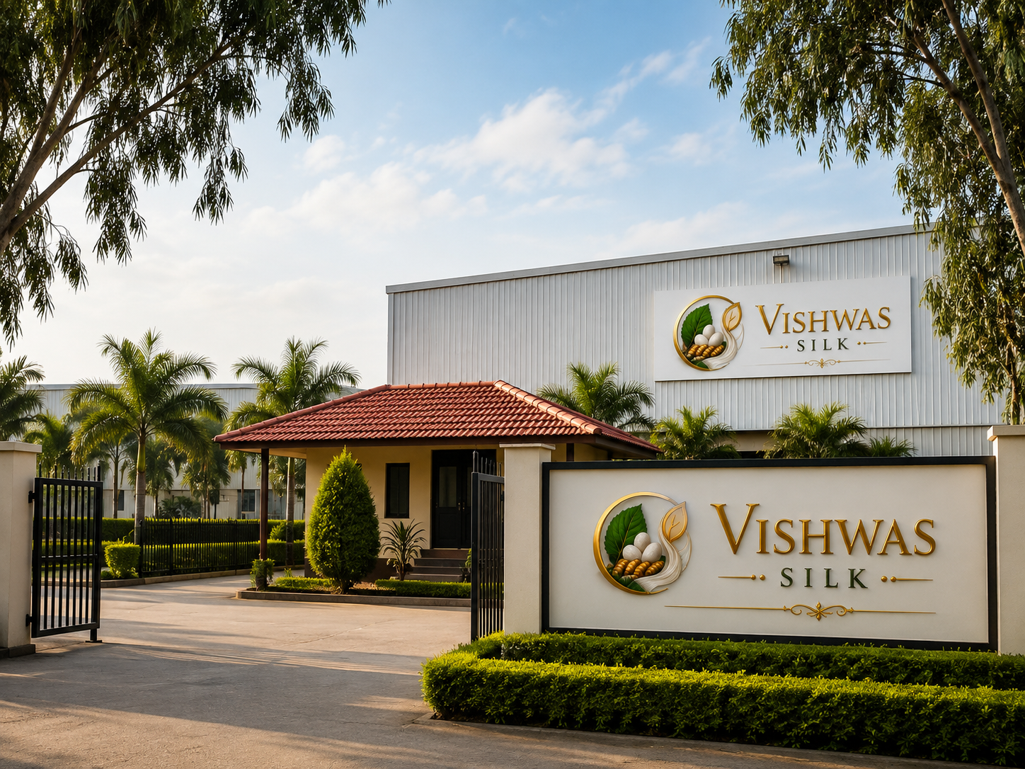 Vishwas Silk business in Kolar, Karnataka